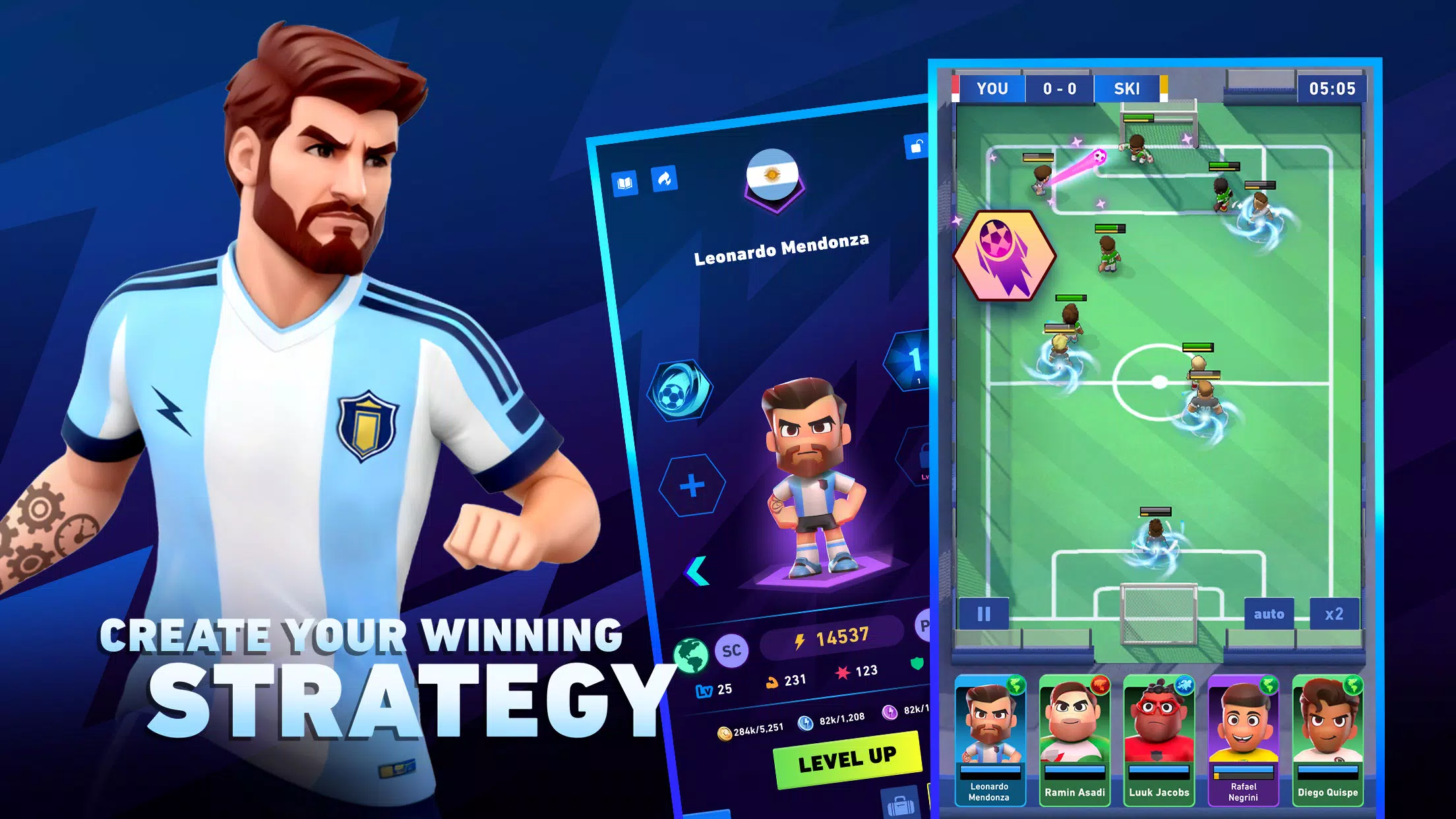 AFK Football Mod APK 1.8.1 (Mod Menu, Easy Win) Download