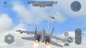 空の戦士：戦闘機での戦闘ゲーム ポスター