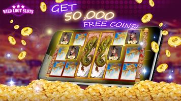 Big Win Slots , 777 Loot Free offline Casino games โปสเตอร์