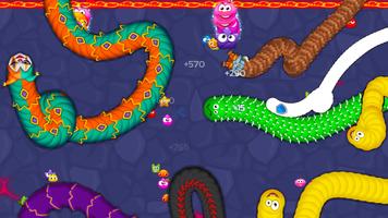 Worm Hunt - Game ular cacing poster