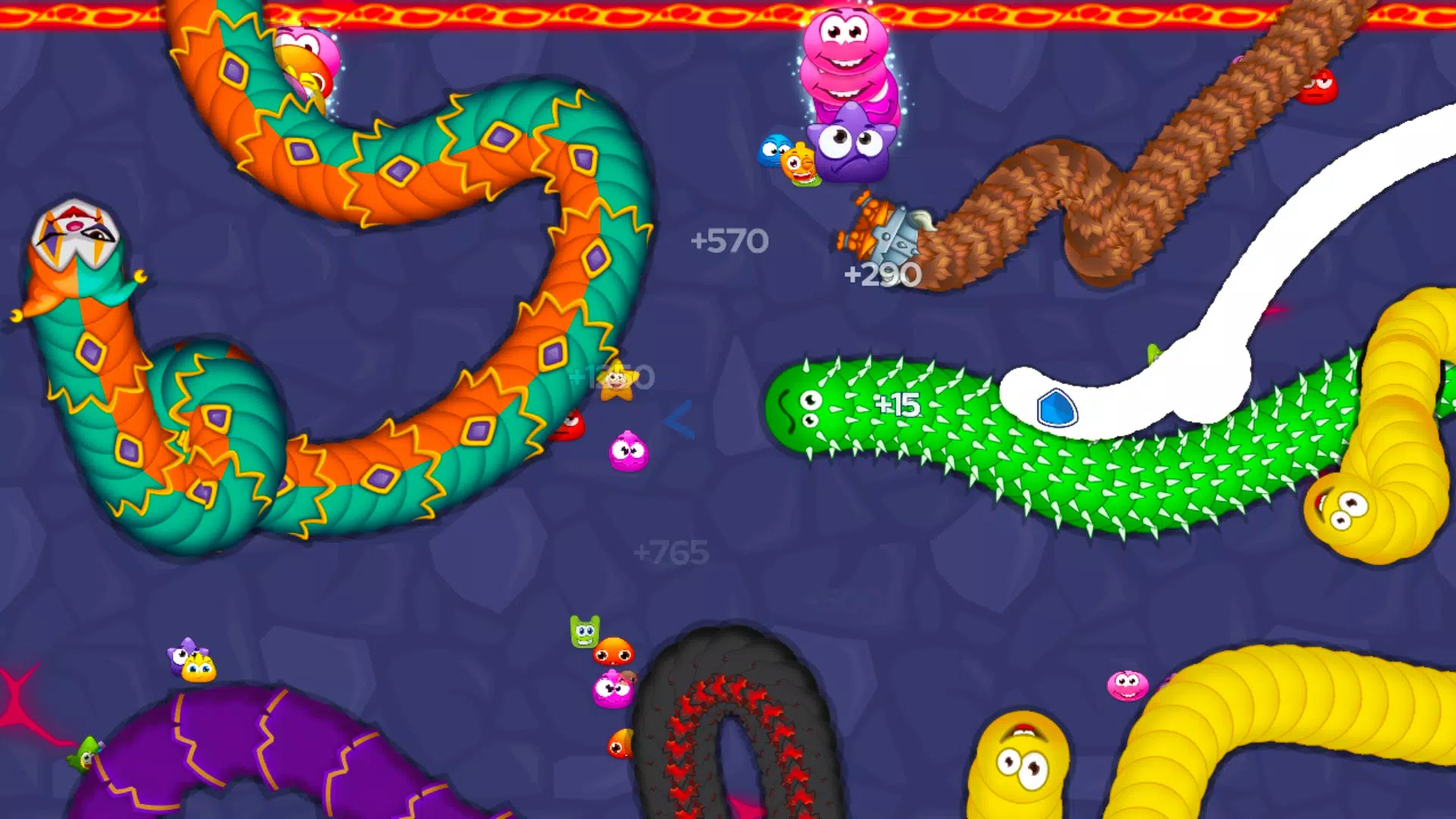 Angry Slither Worm — Play for free at