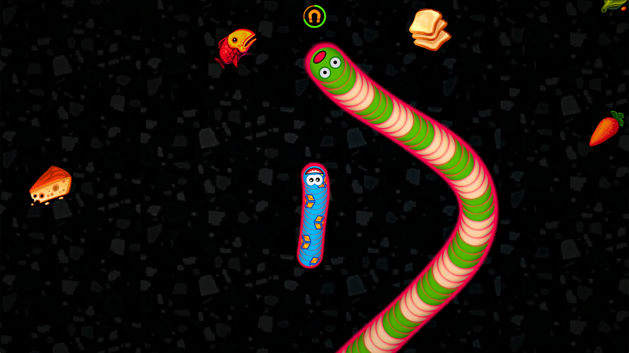 Worms Zone .io - Hungry Snake screenshot 4