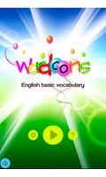 Wordoons - English vocabulary Affiche