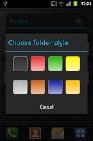 Droid App Folder capture d'écran 2