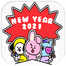BT21 Happy New Year 2021 - WAStickerApps APK
