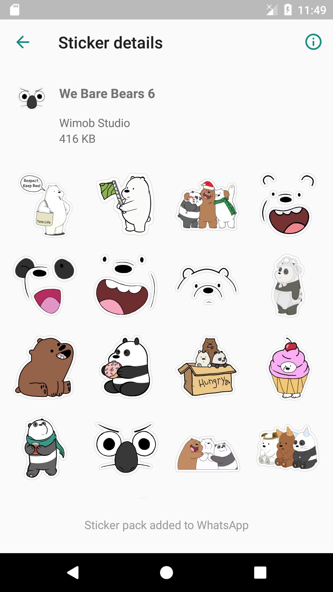 photo We Bare Bears Stickers Whatsapp Apk we bare bears stickers for