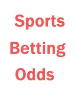Sports Betting Odds Affiche