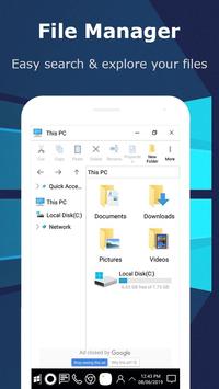 Computer Launcher â€“ Win 10 Launcher, Windows Theme screenshot 2