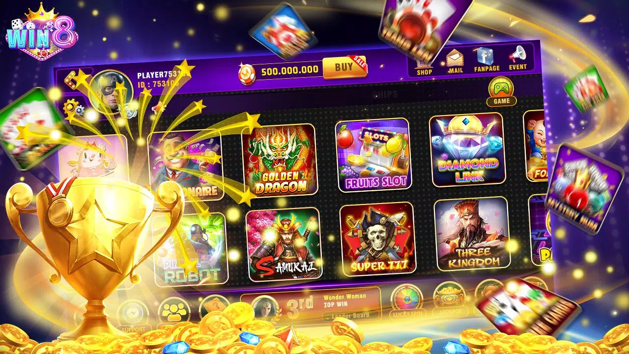 Win8 Casino Online- Free slot machines in 2023  Free casino slot games, Free  slots, Free slots casino