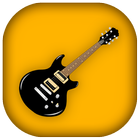 Gitarę elektryczną dzwonki- ikona