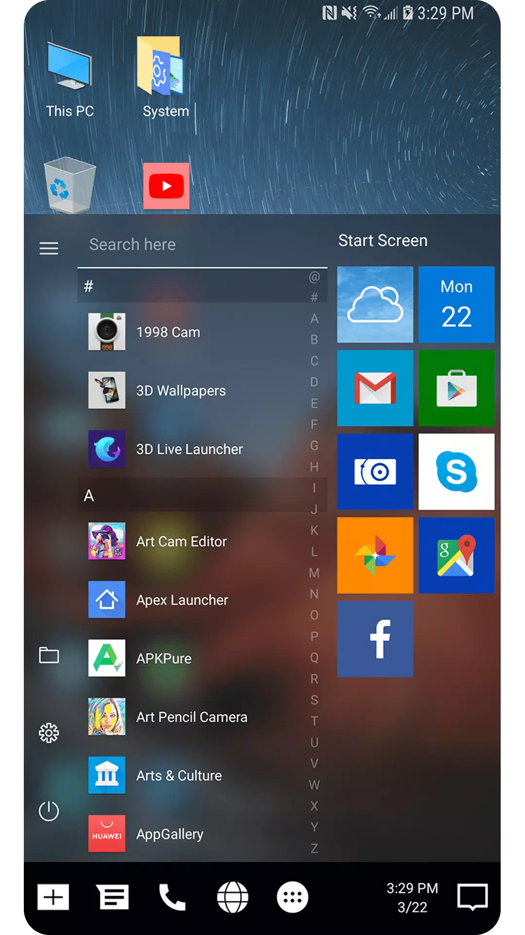 Winner Computer Launcher APK for Android Download