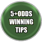 Winning tips 5+odds. ícone