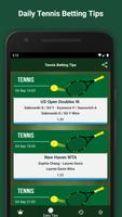 Tennis Wett Tipps Plakat