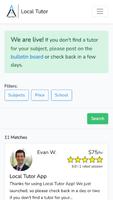 Local Tutor App постер