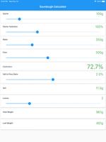 Sourdough Hydration Calculator скриншот 2