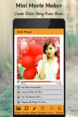 Mini Movie Maker With Music APK download