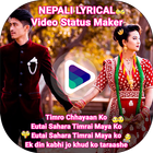 My Photo Nepali Lyrical Video Status Maker أيقونة