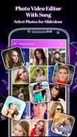Photo Video Editor with Song الملصق