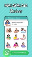 Malayalam Sticker WAStickerApp capture d'écran 3
