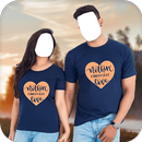 Couple T Shirt Photo Editor - couple t shirt APK