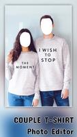 Couple T Shirt Photo Editor - couple t shirt Affiche