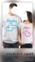 Couple T Shirt Photo Editor - couple t shirt capture d'écran 1