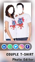 Couple T Shirt Photo Editor - couple t shirt capture d'écran 3