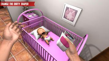 Mutter Simulator 3D: Echte Baby Simulator Spiele Plakat