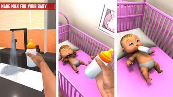Mutter Simulator 3D: Echte Baby Simulator Spiele Screenshot 2