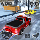 Offroad Snow Jeep Adventure - Uphill Driving 2020 آئیکن