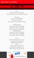 Clara Luciani - La grenade Songs Lyrics स्क्रीनशॉट 2