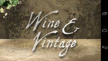 Poster Wine & Vintage free
