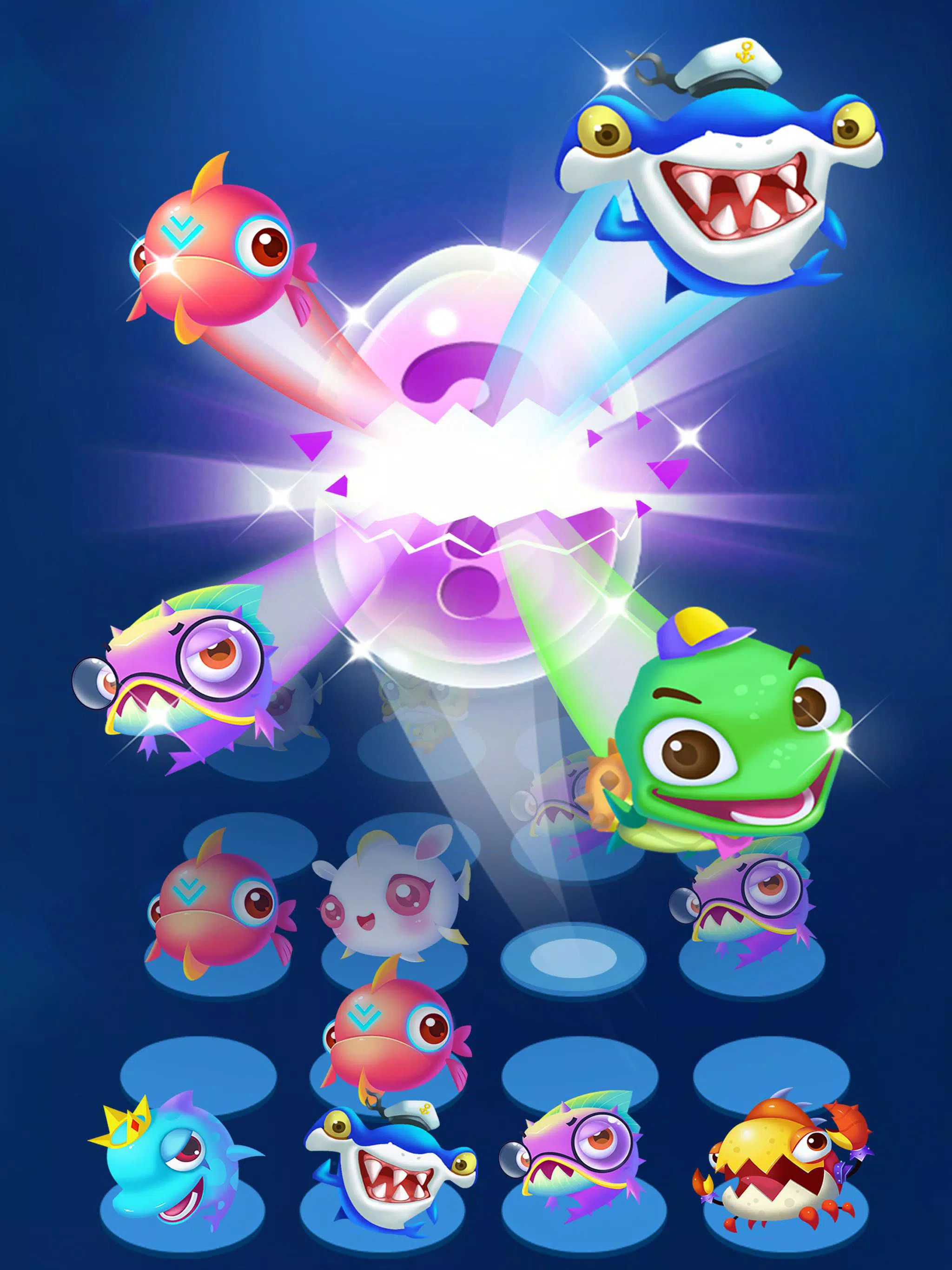 Android向けの可愛い魚ラッシュ Apkをダウンロードしましょう