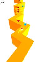 Lava ball ZigZag - Fire Ball Game ZigZag syot layar 1