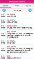 Cherry Bullet Schedule bài đăng