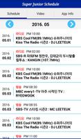 Super Junior Schedule पोस्टर