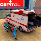 Ambulance Driver Simulator : Snow Rescue Emergency icône