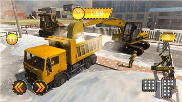Snow Excavator Simulator Heavy Machine 18 capture d'écran 3
