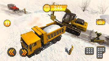Snow Excavator Simulator Heavy Machine 18 capture d'écran 1