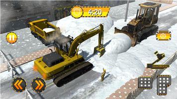 Snow Excavator Simulator Heavy Machine 18 capture d'écran 2