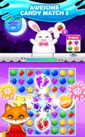 Candy Sweet Fruits Blast  - Match 3 Game 2020 capture d'écran 1