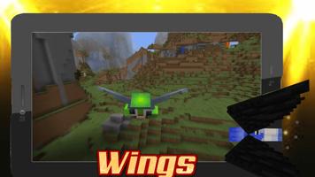 Ailes Mod pour Minecraft PE capture d'écran 3