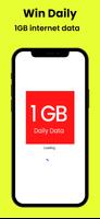 1GB Data Daily Poster