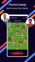 forma lineup - create fantasy  पोस्टर