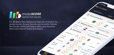 mobiSCORE 今天的现场分数