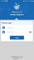 Health Register App - Wincare ポスター