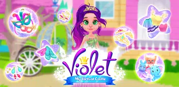 Violet Cinderella Castle Clean