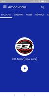 93.1 Radio Amor NY โปสเตอร์