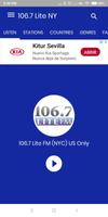 106.7 Lite FM NY online ポスター
