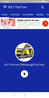 93.7 The Fan Pittsburgh not official Affiche